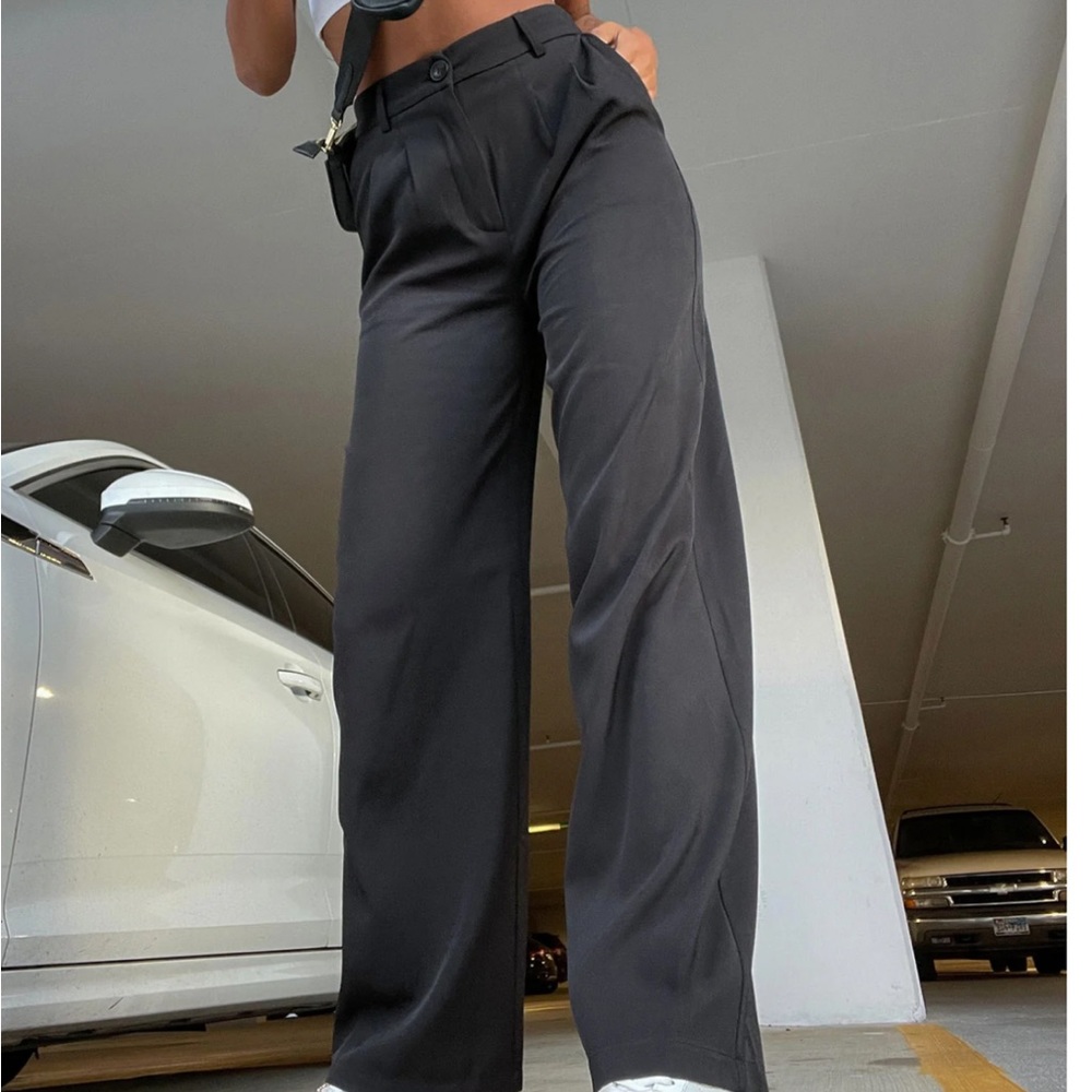 Princess Polly Black Archer Pant